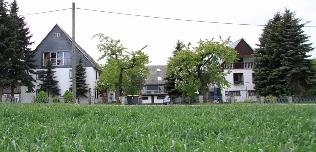 Pension Hubertushof Monteurunterkunft Фрайберг Екстериор снимка